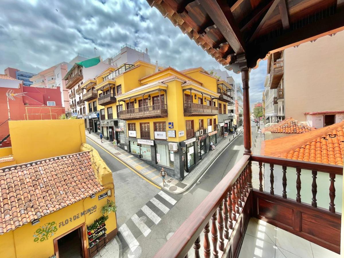 The Balcony House With Free Parking Apartman Puerto de la Cruz Kültér fotó