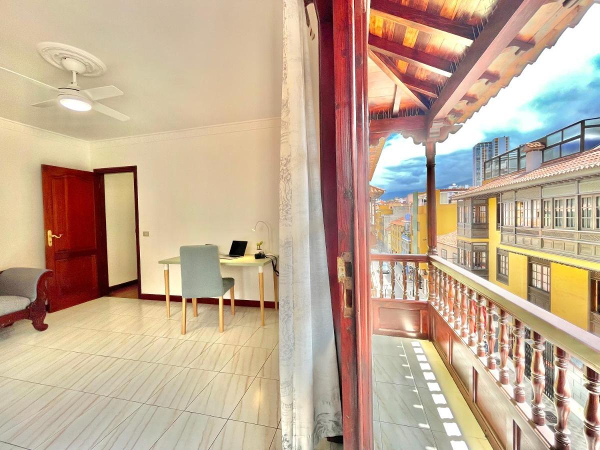 The Balcony House With Free Parking Apartman Puerto de la Cruz Kültér fotó